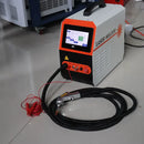 Máquina de Solda e Corte a Laser Portátil Multiprocesso 250A Proteção Térmica 4 em 1 Bivolt